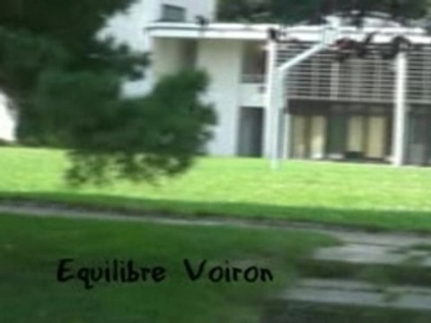 Dans le parc pendant le stage de danse de Voiron