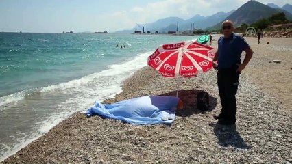 Denize giren bir kişi boğuldu - ANTALYA