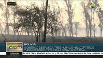 Bolivia: Gobierno atiende  emergencia por incendios en Santa Cruz