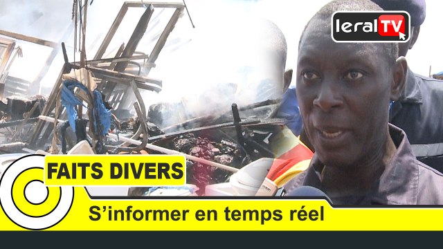 Incendie du marché Liberté 6 ce mardi; huit cantines parties en fumée