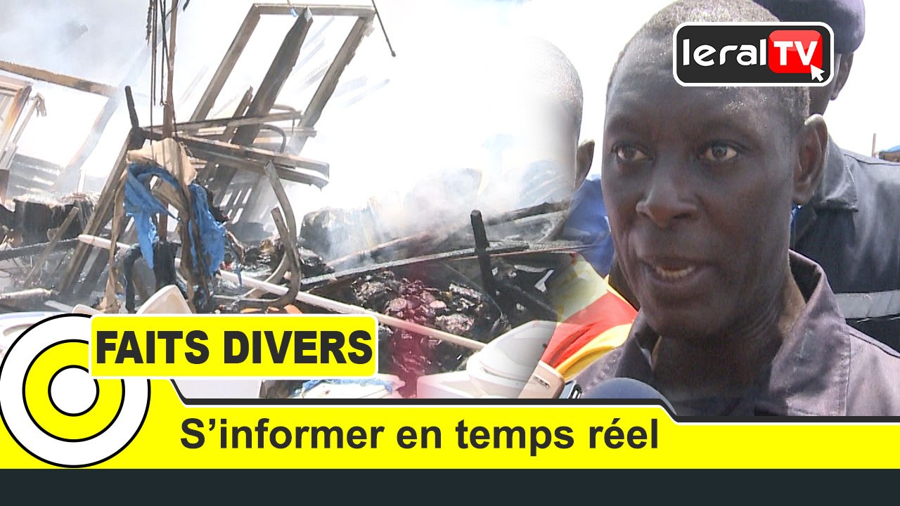 Incendie du marché Liberté 6 ce mardi; huit cantines parties en fumée