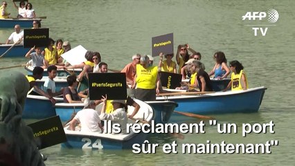 Ocean Viking/Open Arms : un "port sûr" reclamé pour les migrants