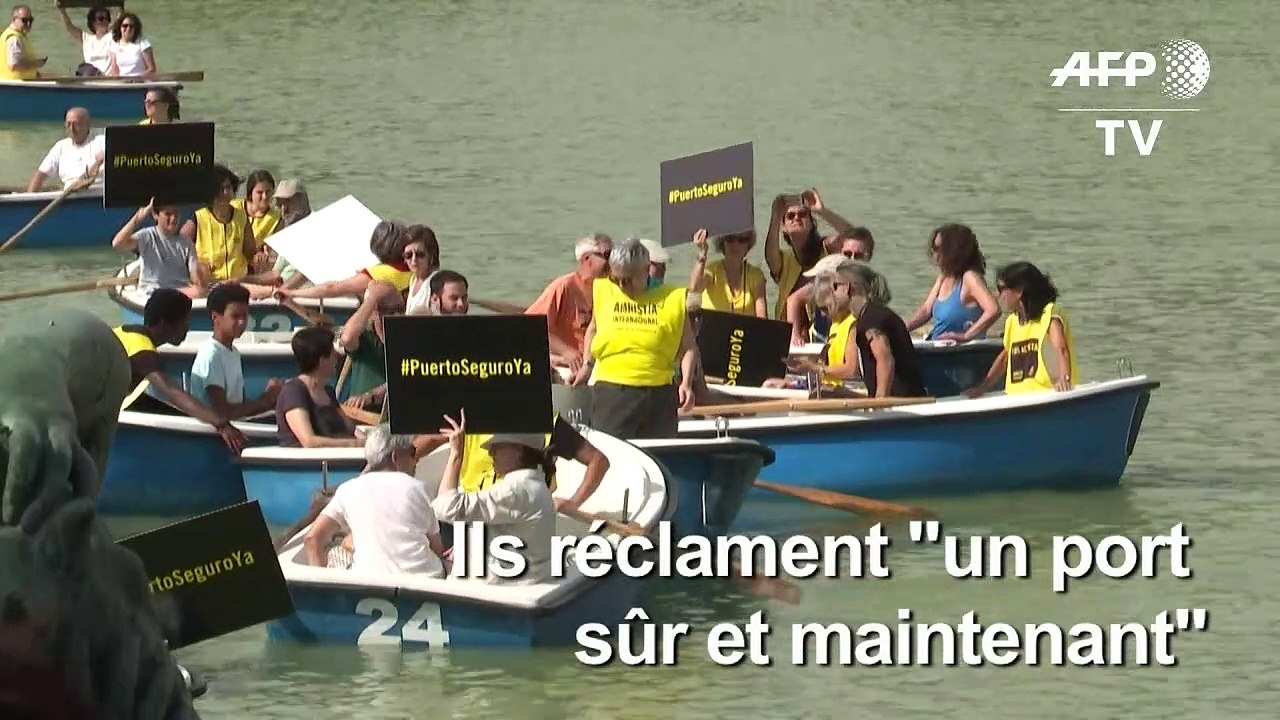 Ocean Viking/Open Arms : un "port sûr" reclamé pour les migrants