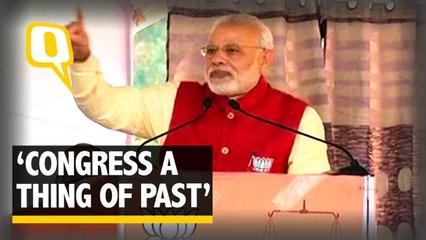 Cong is a ‘Thing of the Past’, People Should Not Trust It: Modi