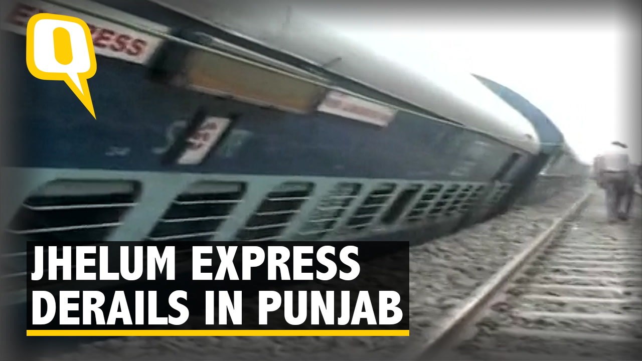 Three Injured as Jhelum Express Derails in Ludhiana