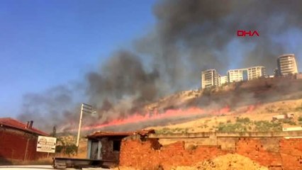 Bayraklı'da orman yangını -2