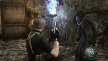 Resident Evil 4 - 1-3 The Village: Church Graveyard: Shoot 3 Medallions, Villagers Gameplay (2019)