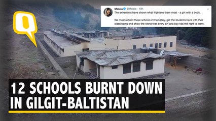 12 Schools Burnt Down in PoK's Gilgit-Baltistan