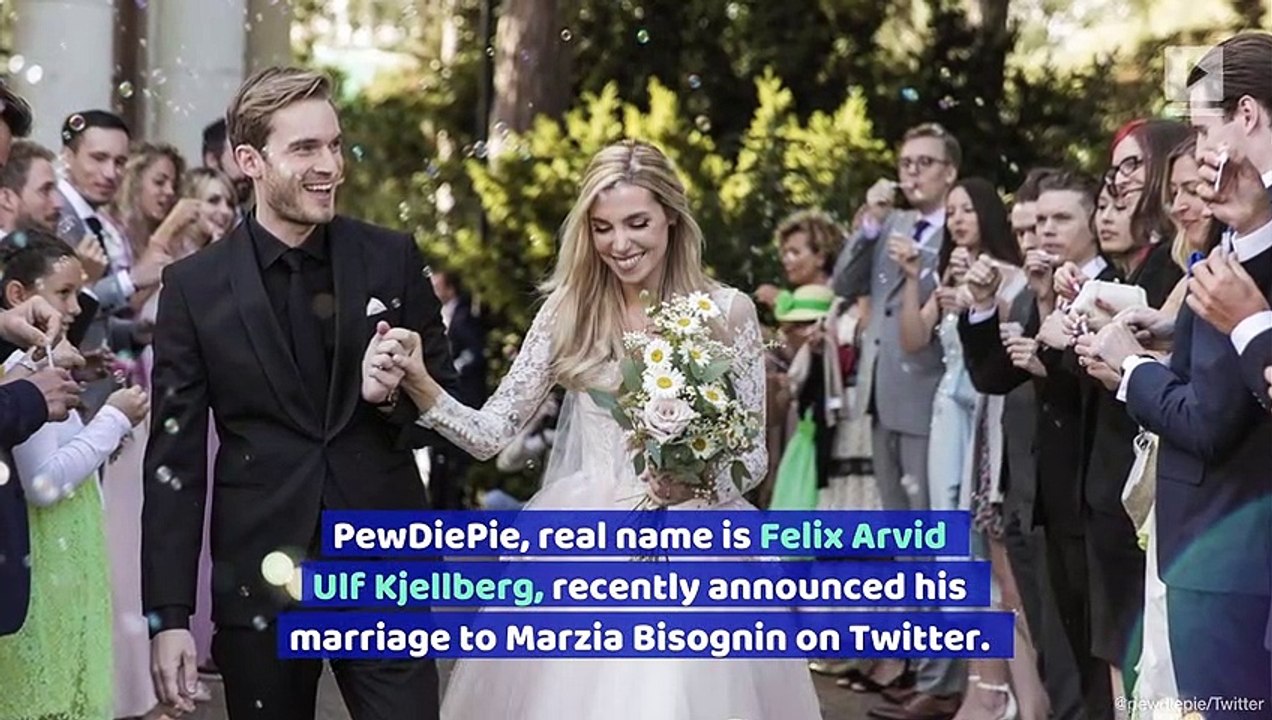 PewDiePie Is Officially a Married Man, image size:1272x720