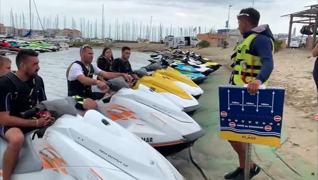 Loueur de jet ski papy bali Cap d'Agde