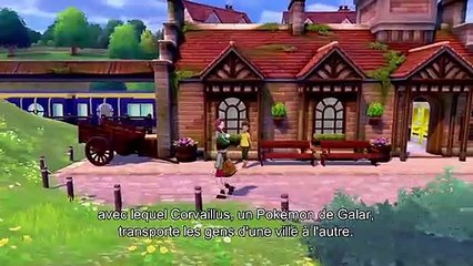 Pokémon Épée et Bouclier - Les villes de Galar