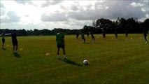 FC Halifax Town in training