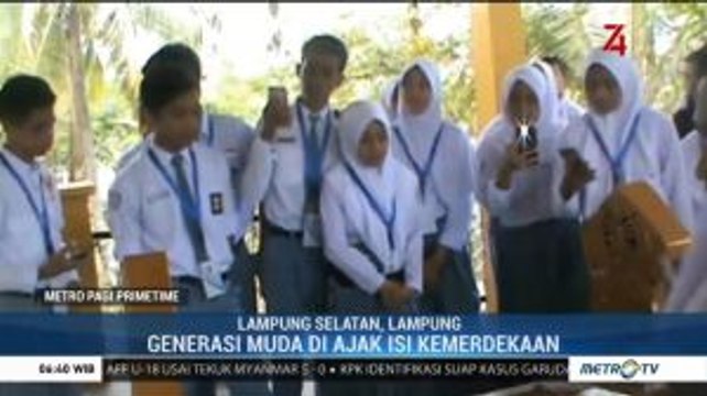 Rayakan HUT ke-74 RI, BUMN Bukit Asam Fasilitasi Pertukaran Pelajar Lampung