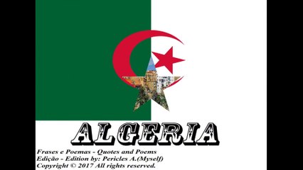 Flags and photos of the countries in the world: Algeria [Quotes and Poems]