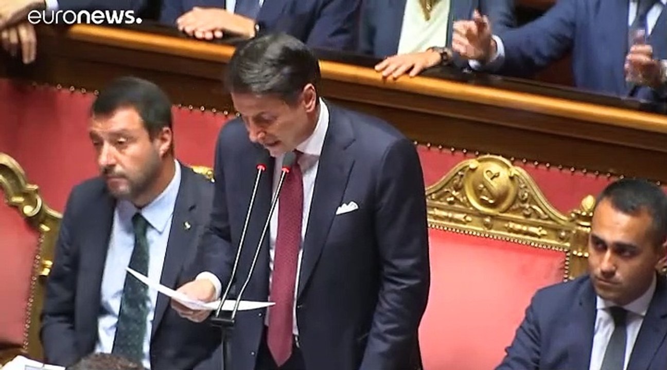 Crisi di governo: botte e risposte al Senato