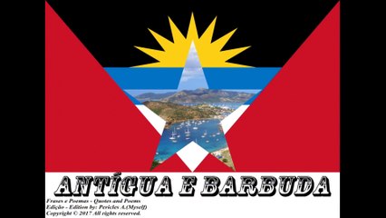 Bandeiras e fotos dos países do mundo: Antígua e Barbuda [Frases e Poemas]