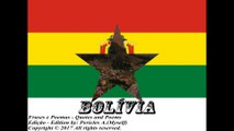 Bandeiras e fotos dos países do mundo: Bolívia [Frases e Poemas]