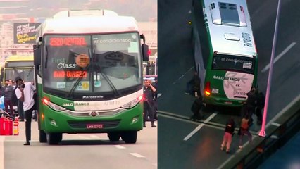 브라질 리우서 시내버스 인질극...범인 사살·승객 37명 구조 / YTN