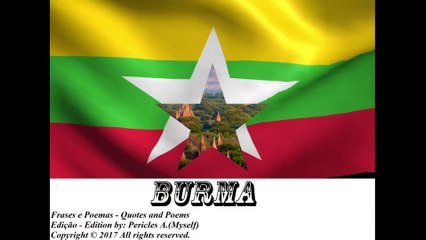 Flags and photos of the countries in the world: Burma [Quotes and Poems]