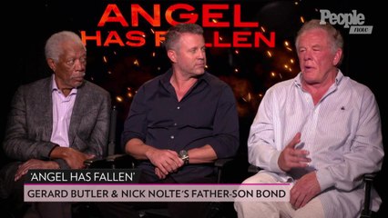 Angel Has Fallen's Gerard Butler Had an Instant Connection with On-Screen Father Nick Nolte