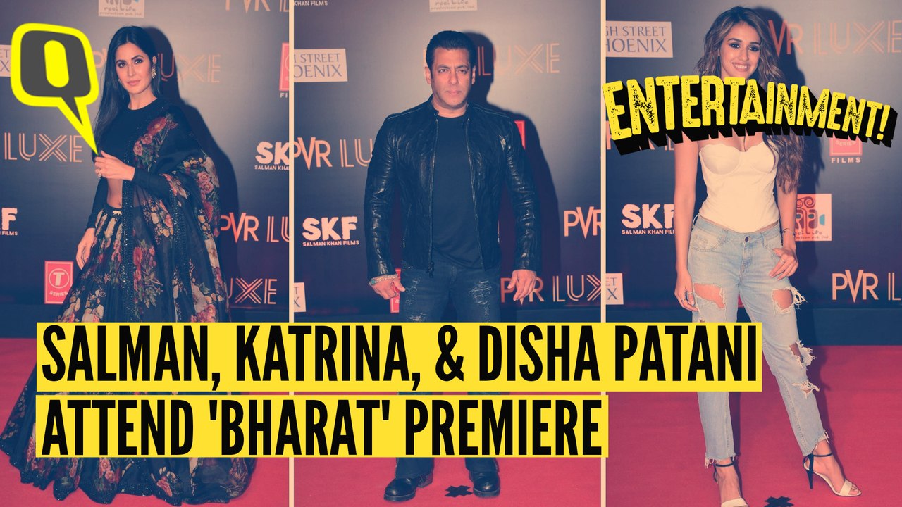 Salman, Katrina, Disha Patani Attend 'Bharat' P...