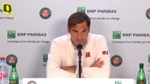 Roger Federer on Losing to Rafael Nadal in French Open Semis
