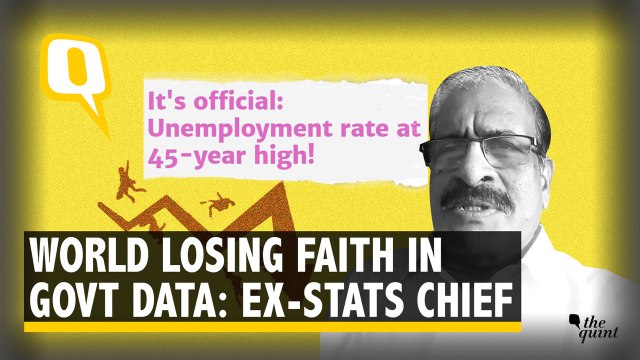 Unemployment at 45-Year High; Suppressing Report Affected India's Data Credibility: Ex-Statistics Chairman