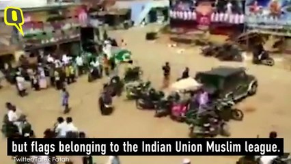 Tải video: Tarek Fatah Tweets Video, Claims Pak Flags Raised in Tamil Nadu