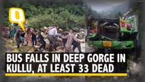 33 Killed, 37 Injured After Bus Falls in Deep Gorge in Himachal