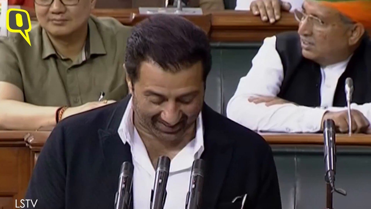 BJP Leader Sunny Deol Takes Oath as Lok Sabha MP