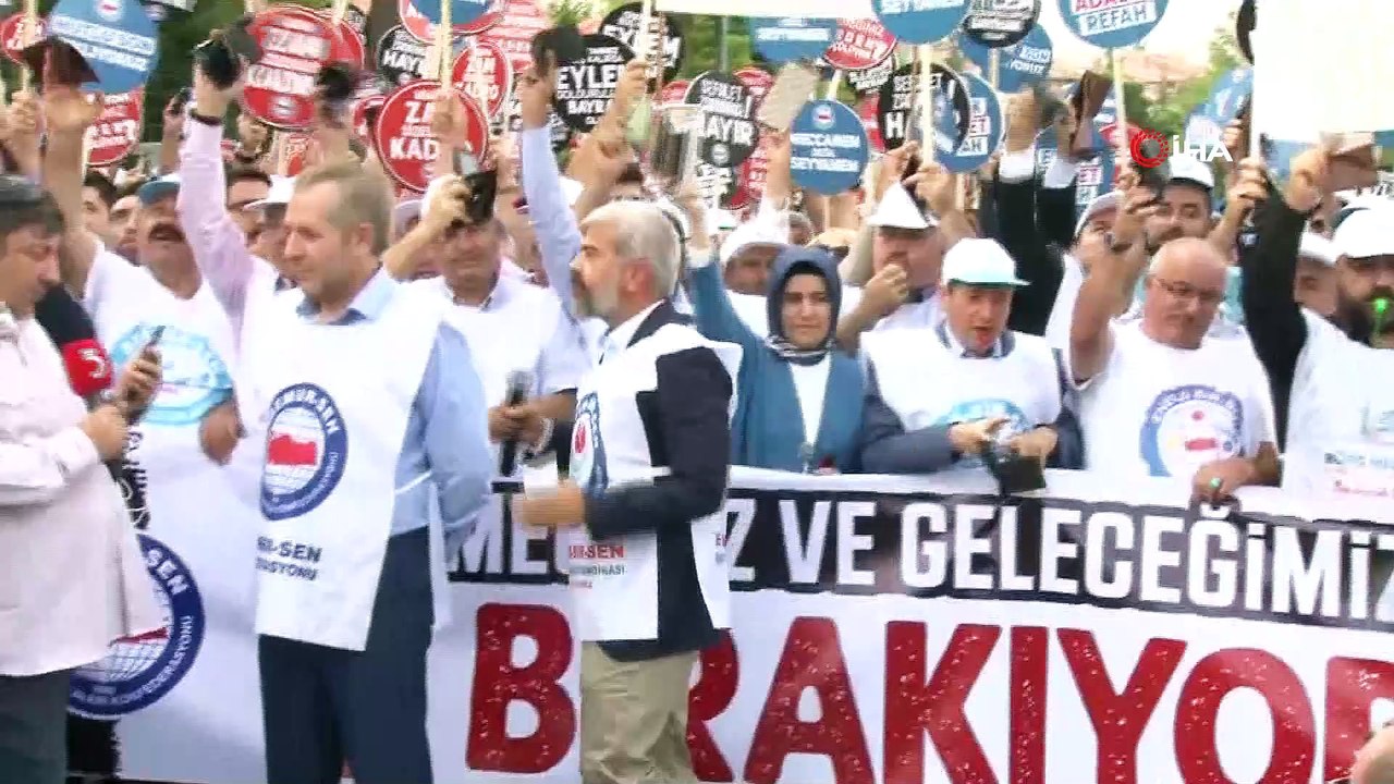 Memur-Sen ve bağlı sendikalardan eylem