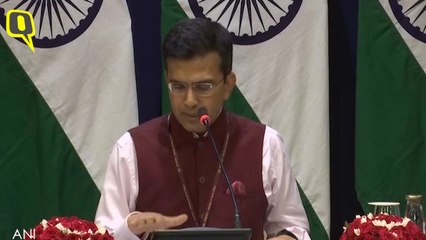 MEA Spokesperson on Pakistan Booking Hafiz Saeed
