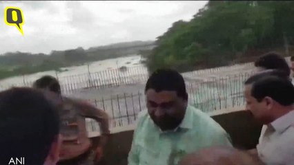 Cong MLA Nitesh Rane Attacks Engineer, Mud Thrown by His Supporters