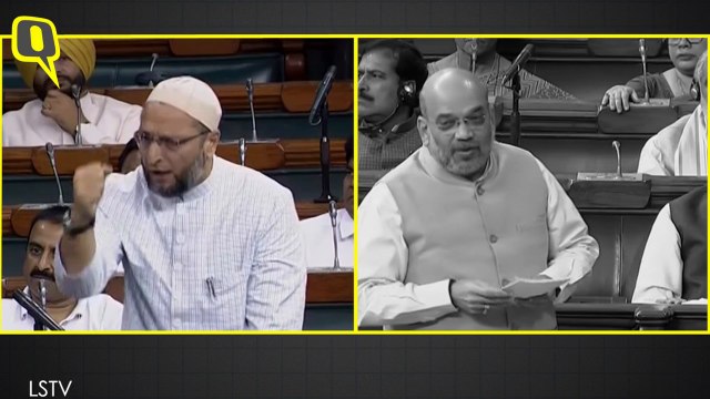 Amit Shah And Asaduddin Owaisi Face Off in Lok Sabha Over NIA Amendment Bill