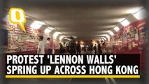 'Lennon Walls' Take Over Hong Kong's Anti-Govt Protests