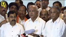 BS Yeddyurappa Byte In Out