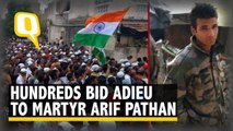 Vadodara Bids Adieu to Army Man Arif Pathan Killed in Pak Firing