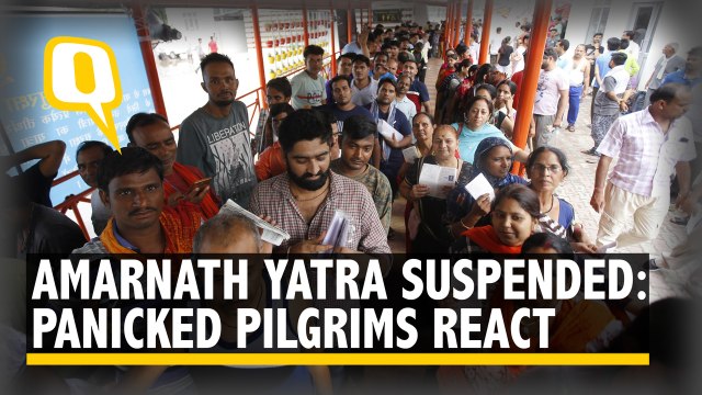 Amarnath Yatra Suspended: Anxious Pilgrims in J&K React