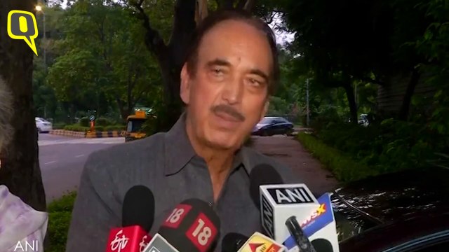 Congress Leader Ghulam Nabi Azad Addresses Media On Amarnath Yatra Being Curtailed