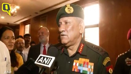 Gen Bipin Rawat Byte In& Out