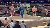 Kasugaryu vs Terunofuji - Natsu 2019, Sandanme - Day 4