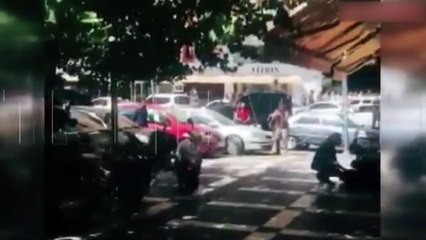 Şanlıurfa'da canlı bombanın yakalanma anı kamerada