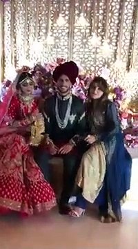 Pakistani cricketer hasan Ali shadi video