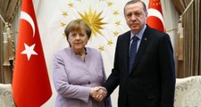 Cumhurbaşkanı Erdoğan, Angela Merkel ile telefonda görüştü