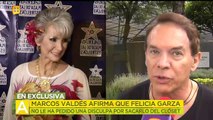 Marcos Valdés afirma que Felicia Garza no le ha pedido disculpas.| Ventaneando
