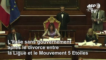 L'Italie dans l'incertitude après la démission du Premier ministre