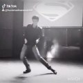 Black and White Version of Unique Style Stage Dance