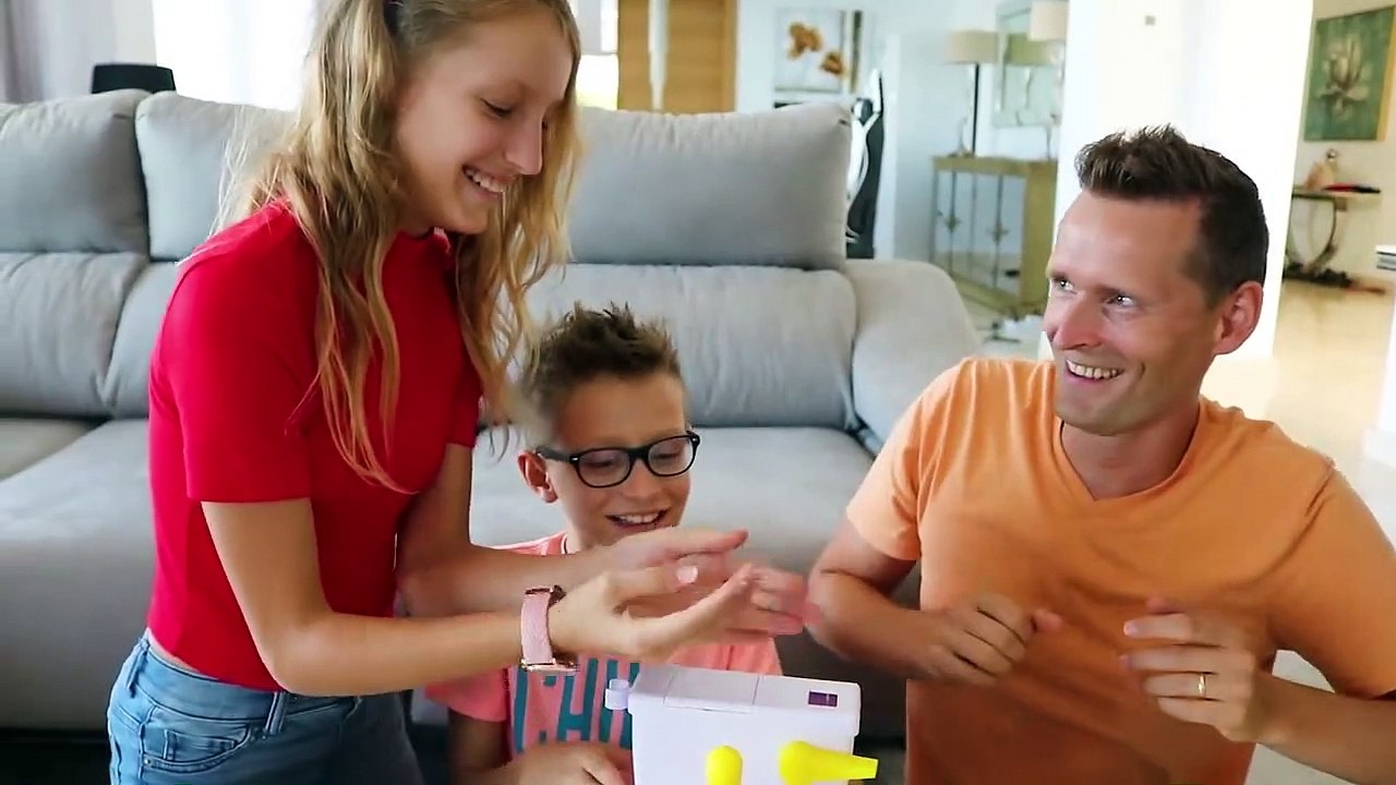 Catching Poop with our Dad Challenge!