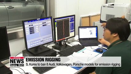 S. Korea to ban 8 Audi, Volkswagen, Porsche models for emission rigging