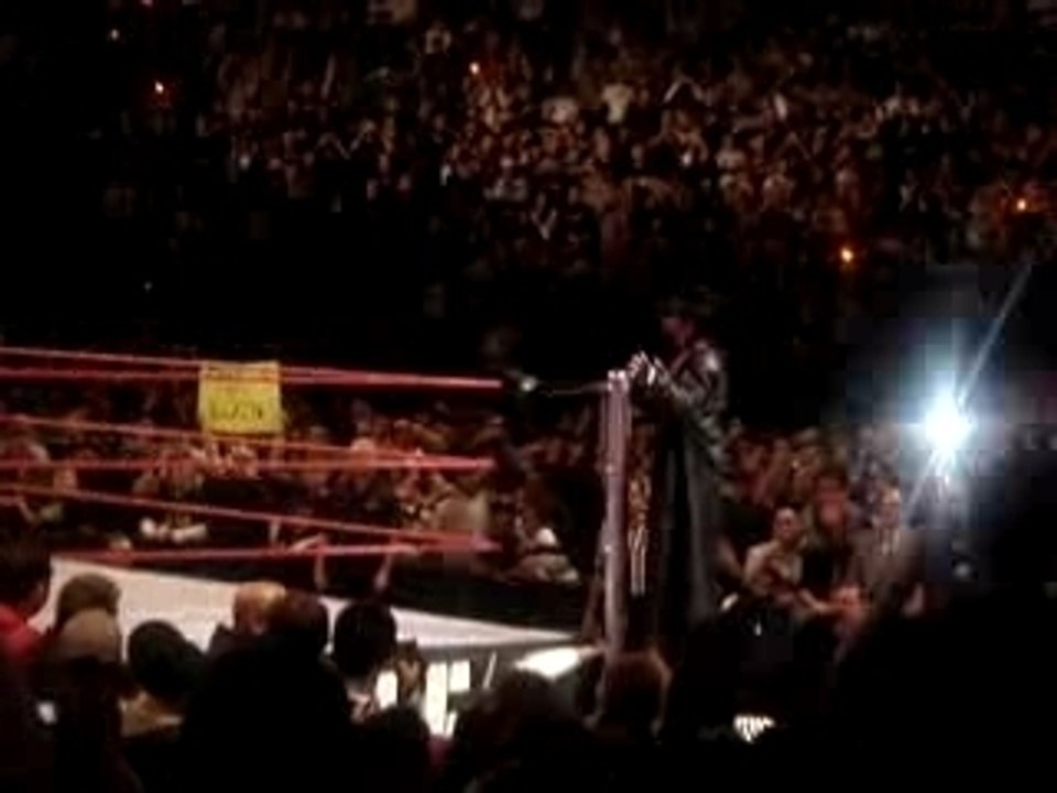 Undertaker at Royal Rumble 2008